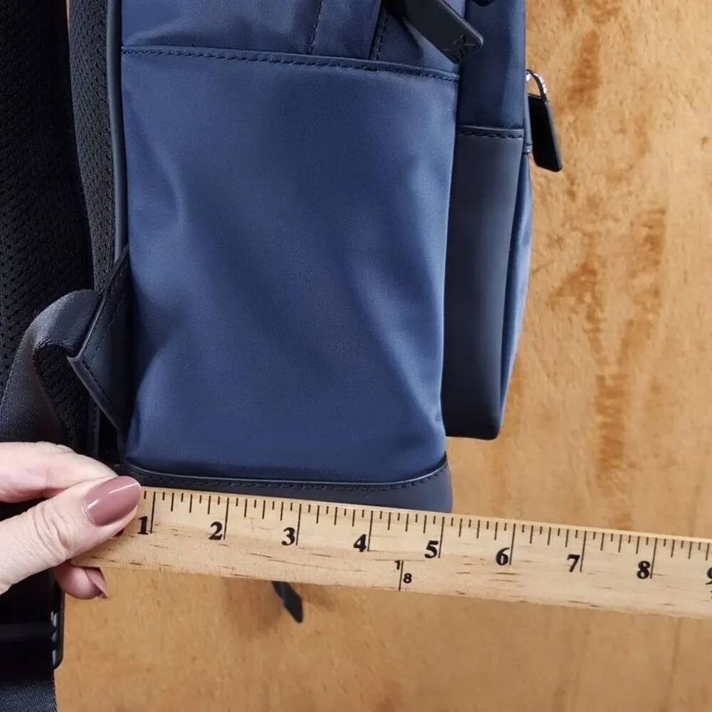 MICHAEL KORS Mens Backpack Blue Nylon MALONE $198